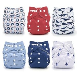 Reusable Cetacea Cloth Diaper – Leakproof, Eco-Friendly & Adorable